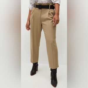 Violeta by Mango Tapered Ankle Pants